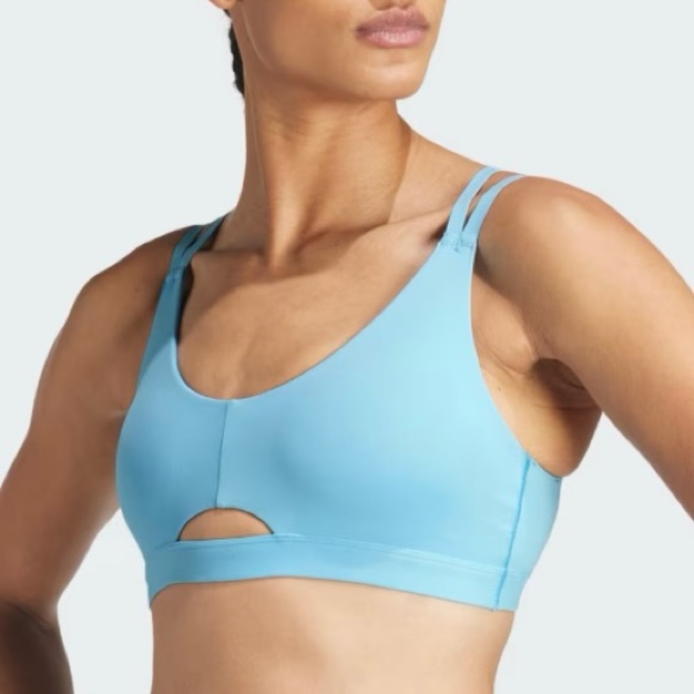 Adidas All Me Luxe Light-Support Bra Size XS - Picture 3 of 6